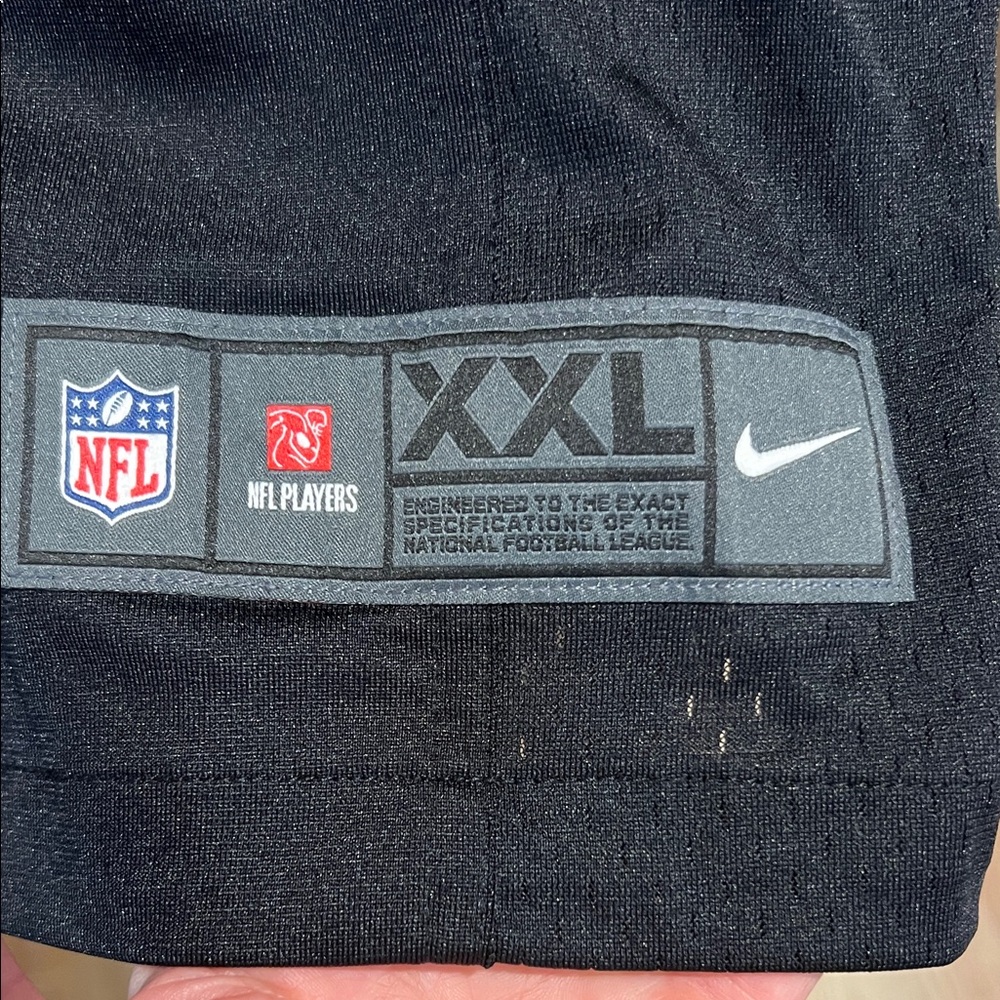 Davante Adams #17 On Field Nike 2021 Jersey Las Vegas Raiders Men’s Size 2XL - Picture 5 of 6